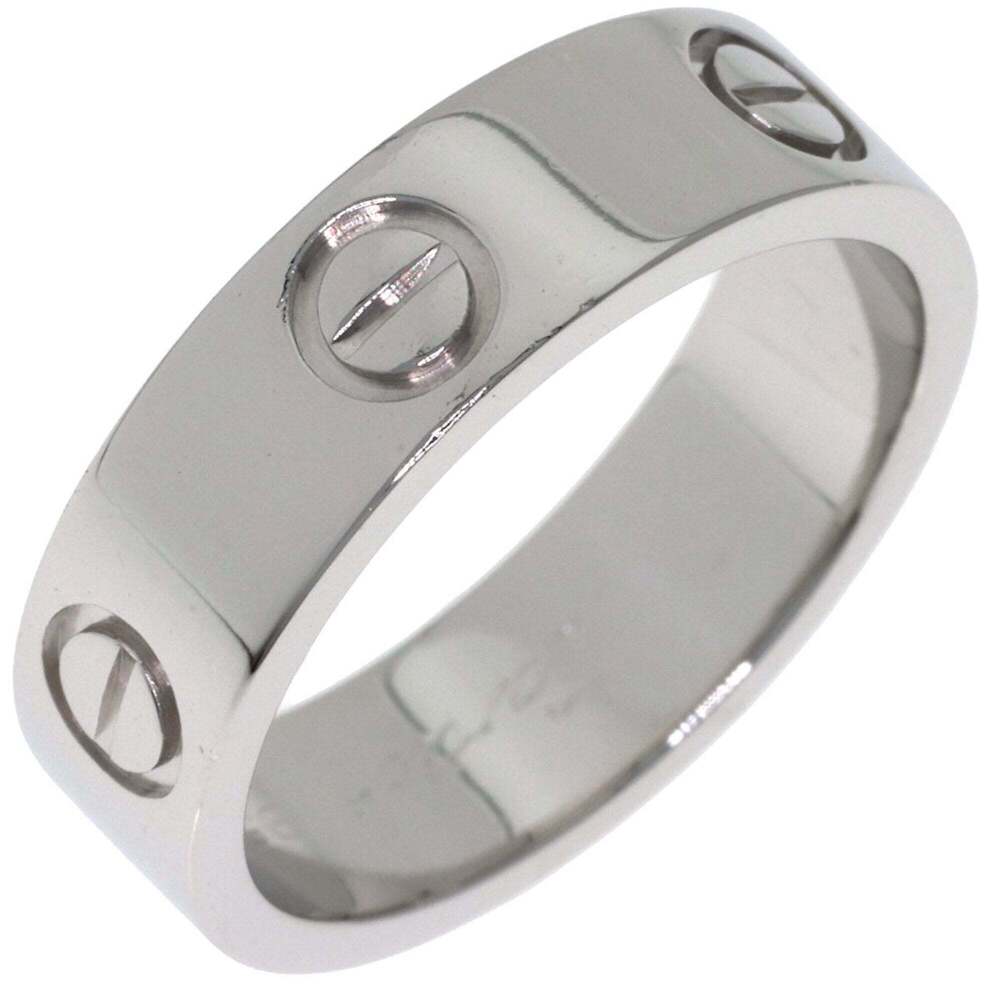 Cartier Love Ring #53, Platinum PT950, Women's Ring, CARTIER - Picture 2 of 10